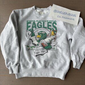 Vintage Philadelphia Eagles Crewneck Sweatshirt, Philadelphia Football NFL Shirt